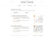 The Food Book, a Websites & App Template by Alexander's Studio (Thumbnail 4 of 6)