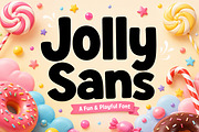 Jolly Sans, a Sans Serif Font by Wow Magic (Thumbnail 1 of 3)