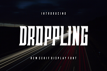 Droppling - Font