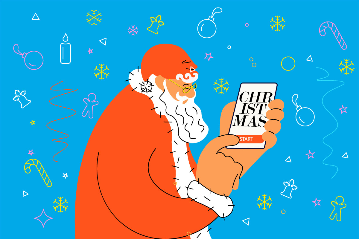 Santa Claus Bundle, a Background Graphic by Lucky Shop (Photo 7 of 7)