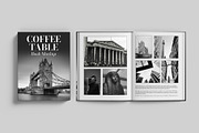 Coffee Table Book Mockup - 9 views, a Books & Magazine Mockup by Illusiongraphic (Thumbnail 8 of 25)