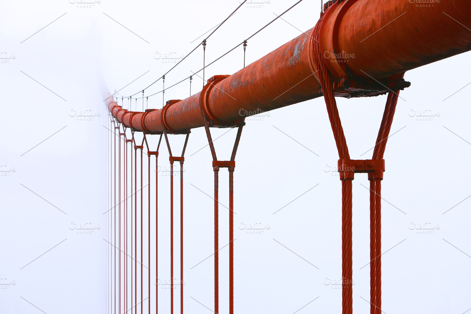 Suspended Golden Gate, an Architecture Photo by Mr Geoff