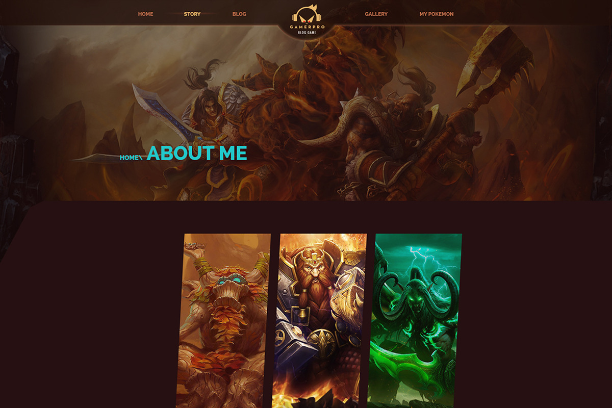 Gamepro - Fantacstic Gamer Site PSD, a Websites & App Template by Knighthemes (Photo 8 of 10)