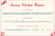 Journey Valentine – Cute Script Font, a Script Font by AnningArts (Thumbnail 5 of 5)
