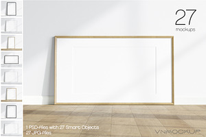 Minimal Frames Bundle - 27 Mockups