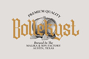 Holidak - Blackletter Display Font, a Font by Fype Co. (Thumbnail 5 of 6)
