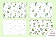 Watercolor Olives pattern collection, a Pattern Graphic by Lagniappe Art (Thumbnail 3 of 13)