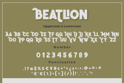 The Beatlion - Handcrafted Font, a Sans Serif Font by Bayuktx (Thumbnail 8 of 10)