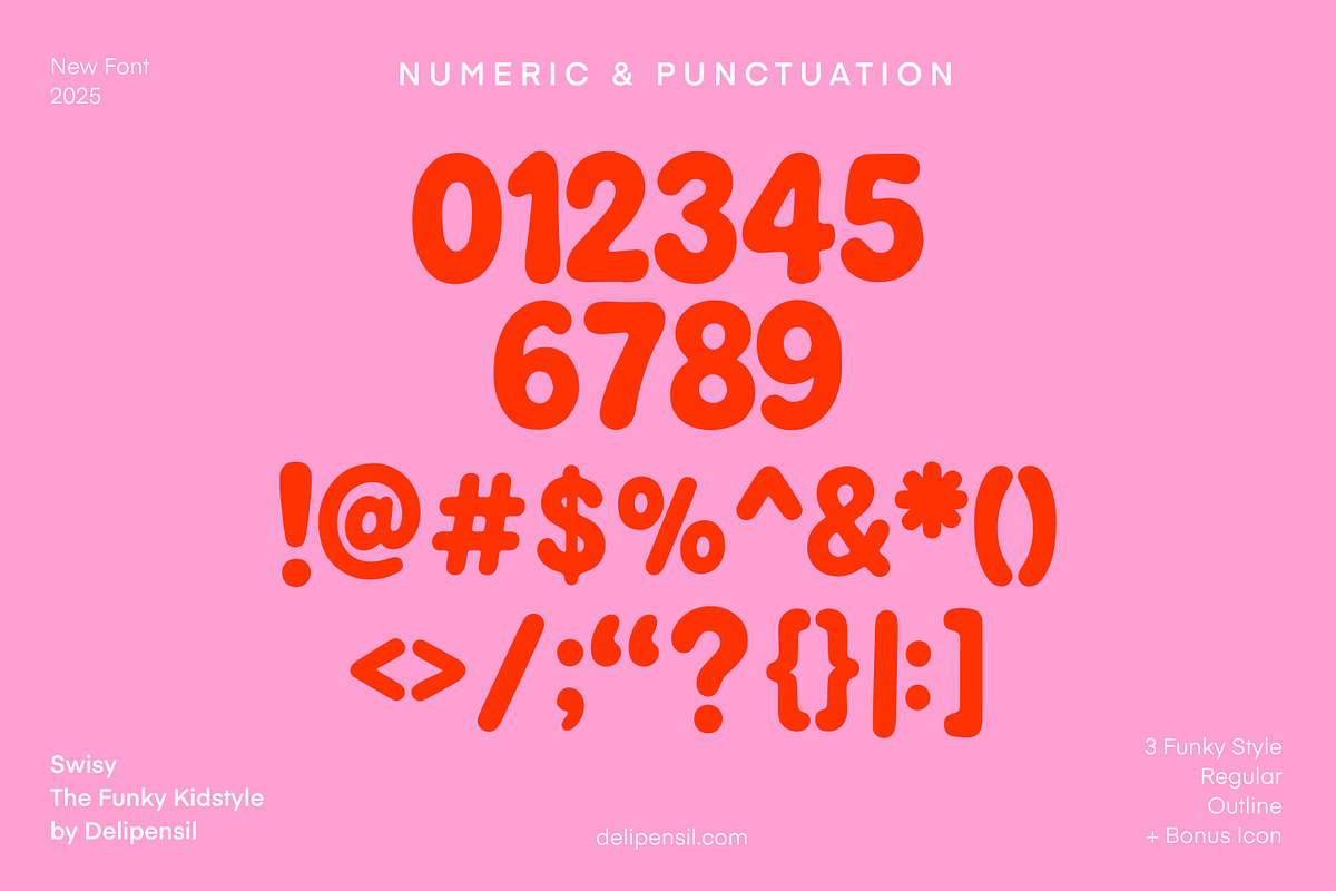 Swisy - Playful Rounded Sans Font, a Handwritten Font by delipensil (Photo 7 of 8)