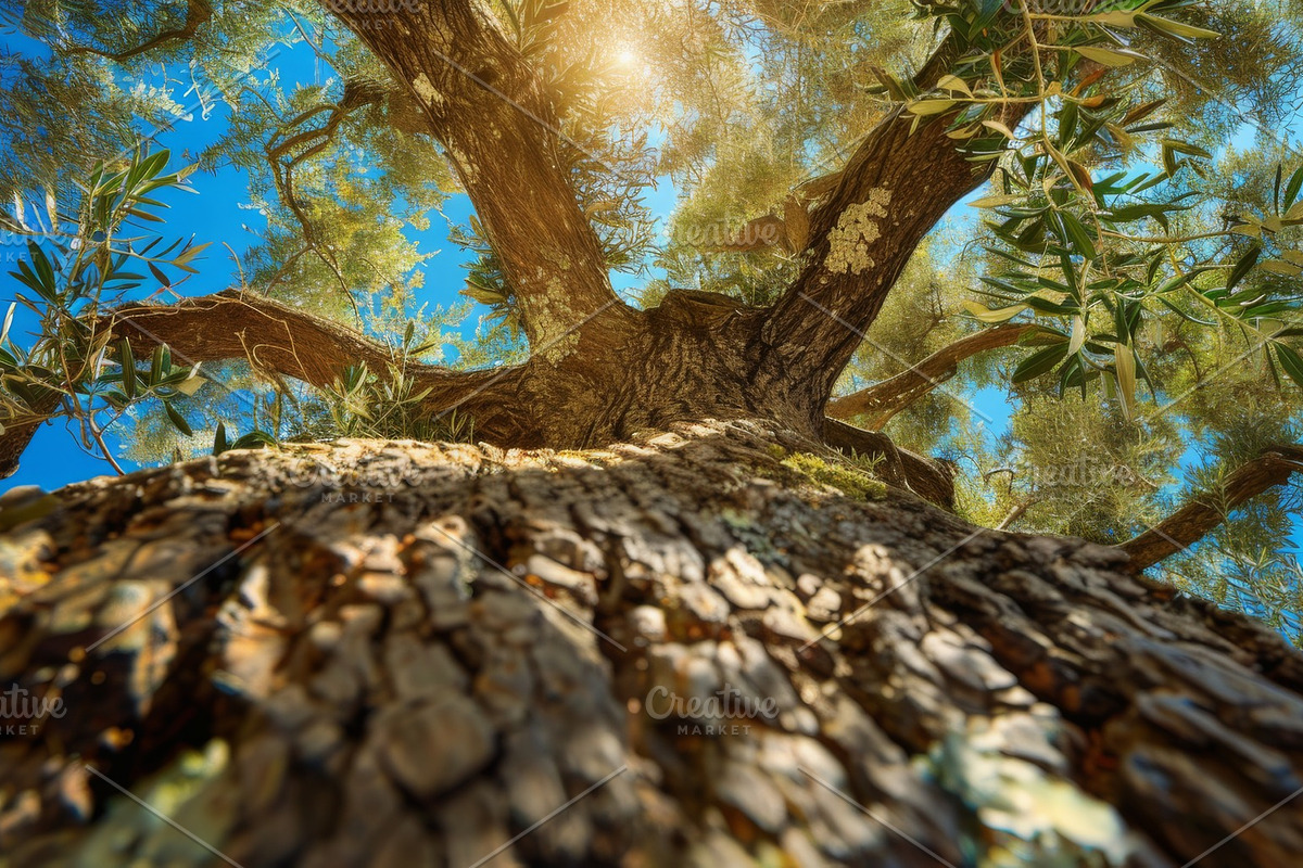98 Trees view from below, a Nature Photo by Handmadefont (Photo 55 of 98)
