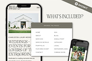 Showit Template for Wedding Planners, a Websites & App Template by Lennox Creative Co. (Thumbnail 3 of 5)