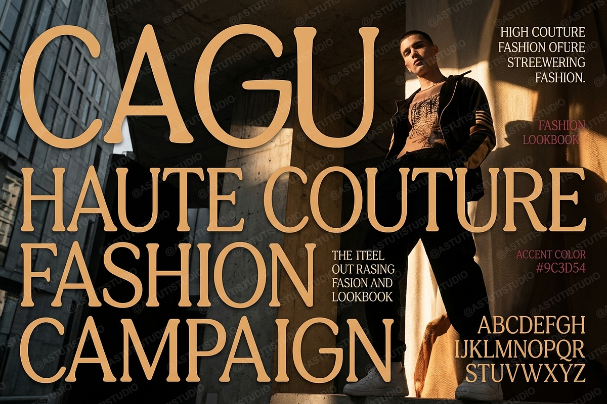 Cagu - Modern Luxury Serif Typeface, a Serif Font by Astuti Studio (Photo 11 of 25)