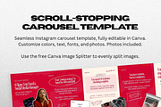 Pink & Red Carousel IG Templates, a Social Media Template by JOA CREATIVE LAB (Thumbnail 8 of 9)
