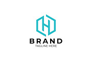 Logo Minimalist Hexagon Letter H, a Branding & Logo Template by Signatoro (Thumbnail 1 of 3)