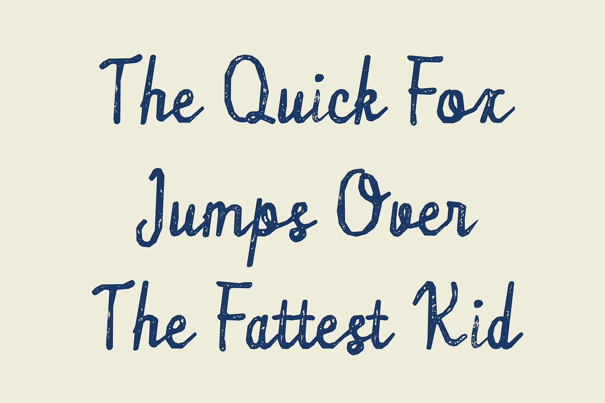 CS Royce Stamp, a Script Font by Craft Supply Co. (Photo 4 of 8)