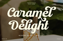 Caramel Delight - Modern Script Font