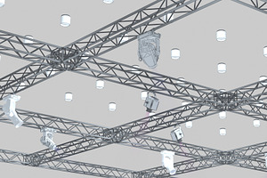 Big Square Truss-Stage Lights