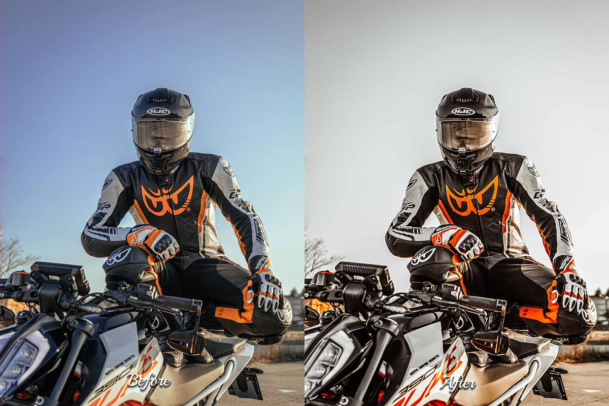 30 Motorcycle Photoshop Collection, an Action Add-On by 3Motional (Photo 10 of 11)