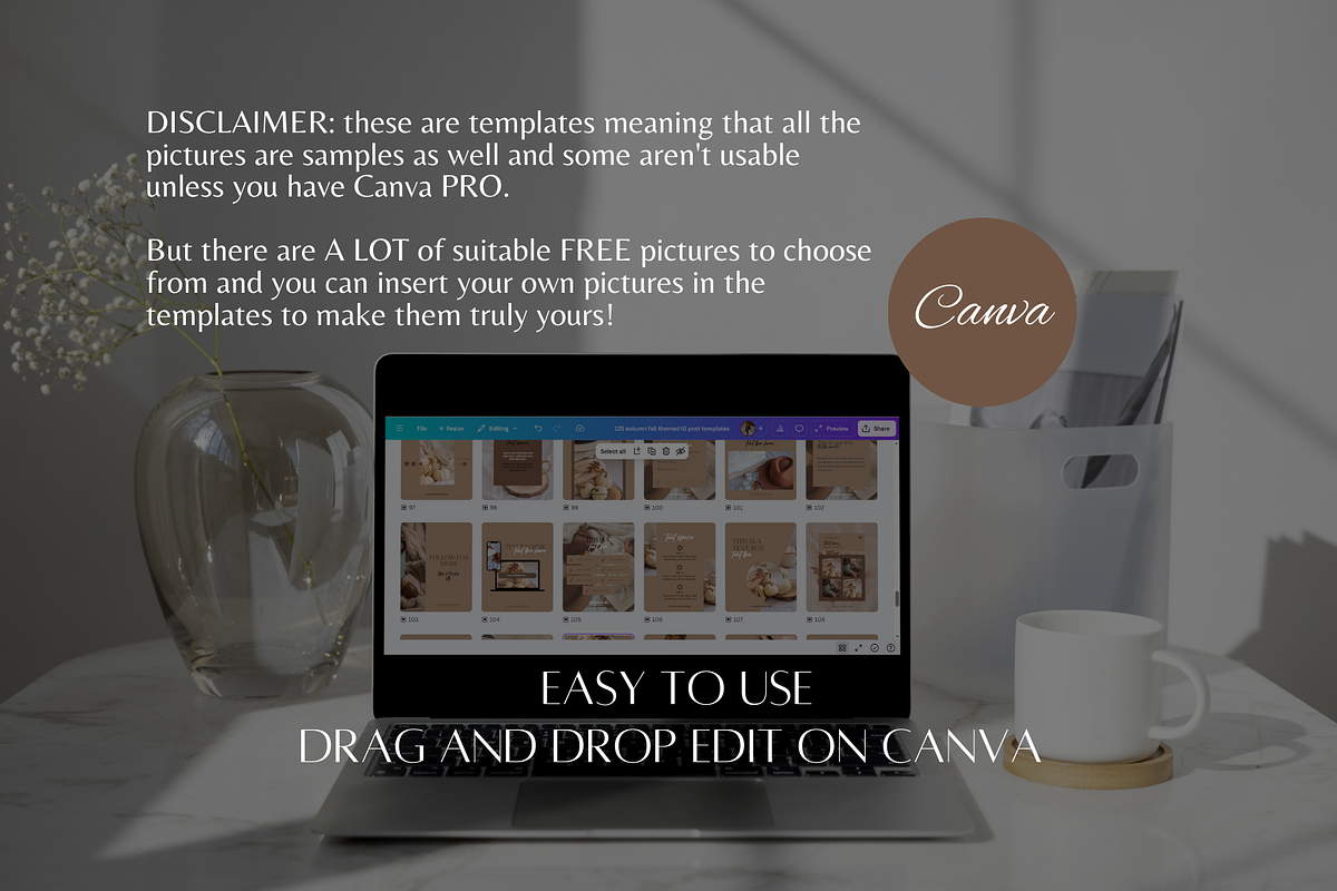 Autumn Instagram Templates, a Social Media Template by SociallyyCreative (Photo 7 of 10)