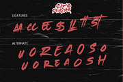 Slash Revolver – Brush Typeface, a Handwritten Font by Almarkhatype (Thumbnail 8 of 8)