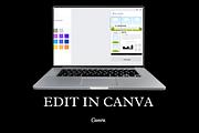 Black Content Creator Media Kit, a Social Media Template by Daily Creative (Thumbnail 4 of 5)