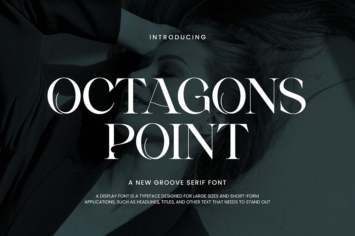 Octagons Point Groove Serif Font, a Serif Font by UICreative (Photo 1 of 13)