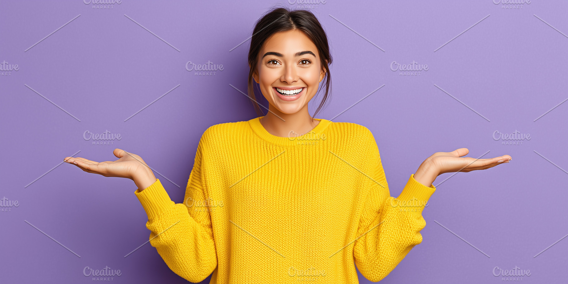 Smiling young woman in a yellow, a Person Photo by MistyDay
