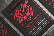 80's Music Flyer, a Flyer Template by The Good Store (Thumbnail 2 of 3)