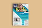Case Study Flyer Template, a Flyer Template by retrographix (Thumbnail 3 of 8)