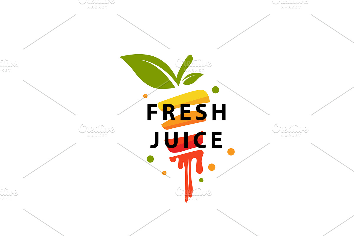 Fresh Juice Bar Logo Design, a Branding & Logo Template by AlvinStd