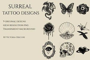 Surreal Tattoo Designs