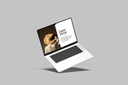 MacBook Laptop Mockup Bundle, a Mac Mockup by Graphiculon (Thumbnail 2 of 11)