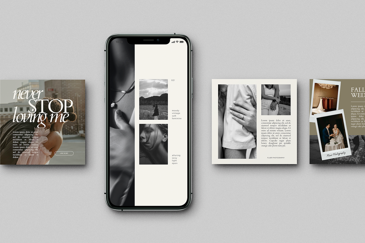Vintage Social Media Templates, a Social Media Template by Brand & Bloom (Photo 4 of 10)