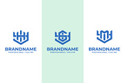 Letters YHI YGI YMI Hexagon Logo, a Branding & Logo Template by Pray Art Design Studio (Thumbnail 1 of 2)