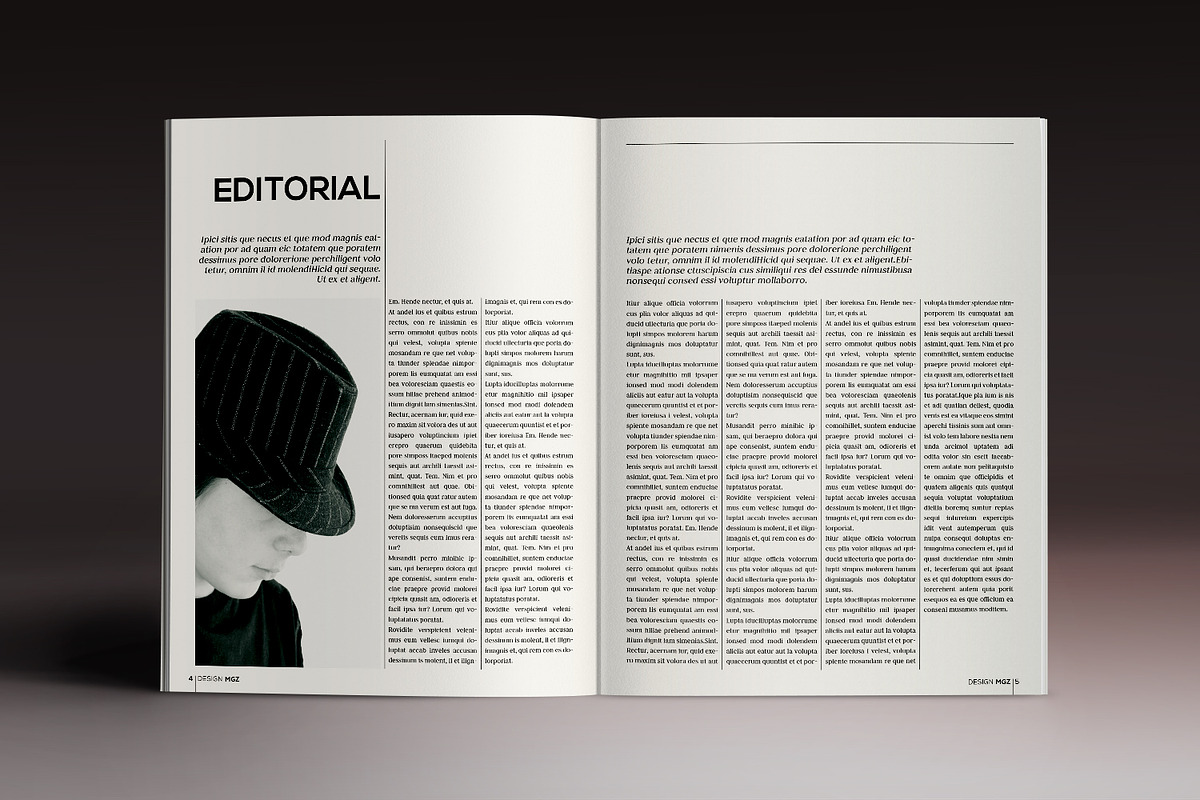 Design Magazine, a Magazine Template by Luuqas Design (Photo 3 of 12)