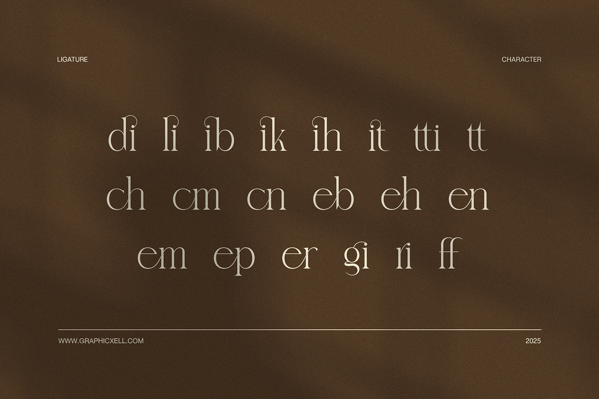 Rendis Elegant Serif Font, a Serif Font by Elegant Font (Photo 7 of 8)