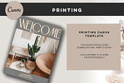 Air Bnb Welcome Book Canva Template, a Brochure Template by Design House (Thumbnail 8 of 10)