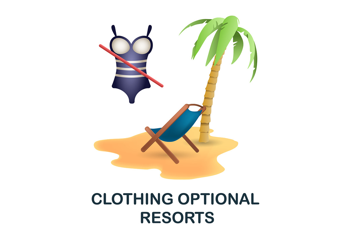 Resorts 3D Icons Set Bundle, an Object Graphic by Aimagenarium@gmail.com (Photo 12 of 21)