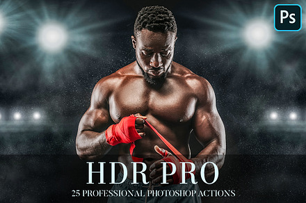 Photoshop Actions - HDR Pro, an Action Add-On by FixThePhoto