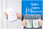 15oz Ceramic Mug Mockup Bundle, a Cups & Container Mockup by Inspire Mockups (Thumbnail 5 of 5)