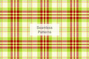 #140 Christmas Check Patterns, a Pattern Graphic by Plaid4You (Thumbnail 4 of 5)