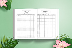 Editable Mom's Planner KDP