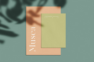 Musea Mini Stationery Mockup