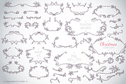 Classical Holly Christmas elements, a Decorative Illustration by Dreaming_Lucy (Thumbnail 2 of 3)