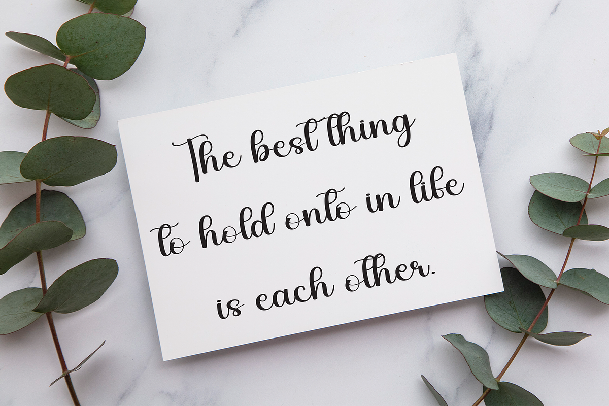 Mandala | Script Font, a Handwritten Font by Scratchones (Photo 5 of 9)