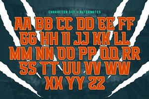 Headbears - Modern Esport Font