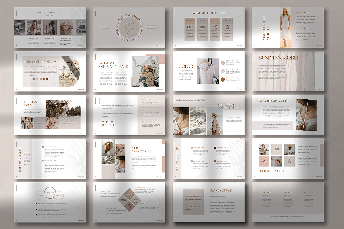 Presentation Template - Fashion, a Presentation Template by Artemis-products (Photo 3 of 5)