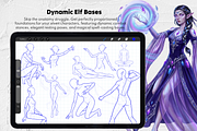 175 Procreate Elf Character Stamps, a Brush Add-On by Selentaori Studio (Thumbnail 5 of 12)