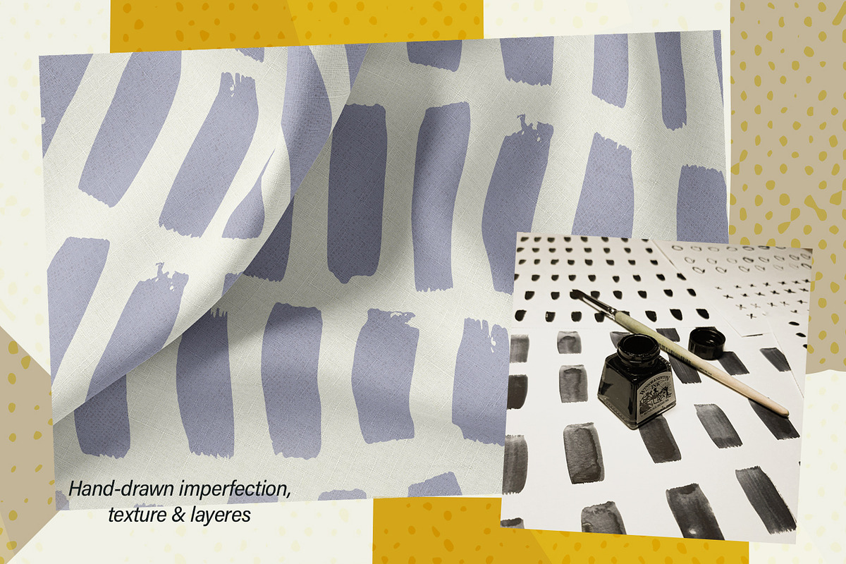 Crafted Seamless Patterns & Textures, a Pattern Graphic by Svetlana Lerie (Photo 3 of 13)