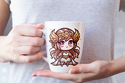Princess clipart,Princess png,Valkyr, an Object Graphic by DreamerStarCo (Thumbnail 4 of 5)